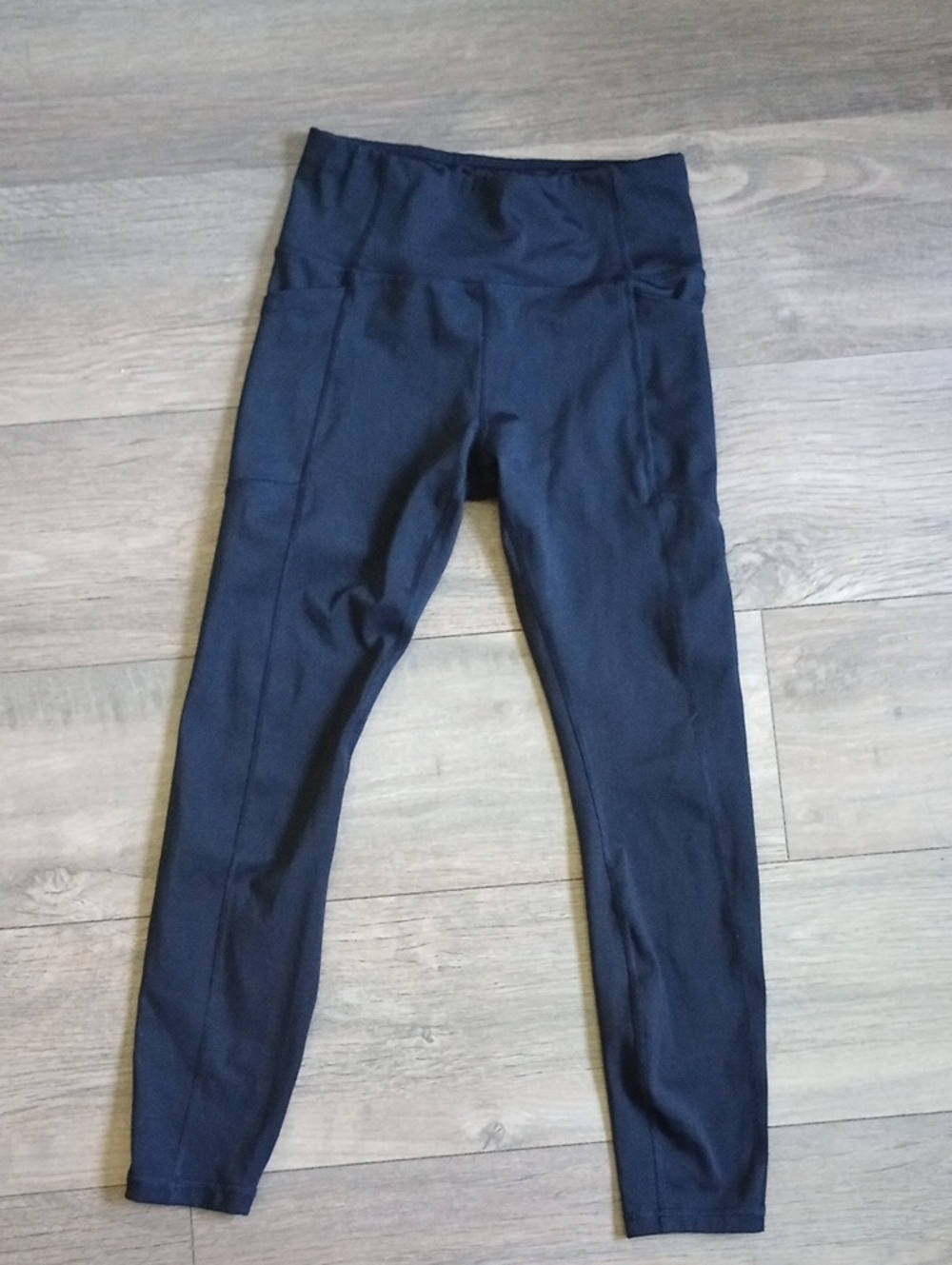 Black High-Waist Athletic Leggings